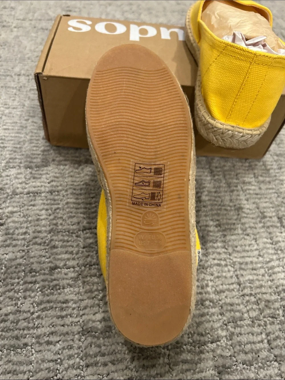 Soludos Women's Dali Original Espadrille | Sol Yellow 7-7.5